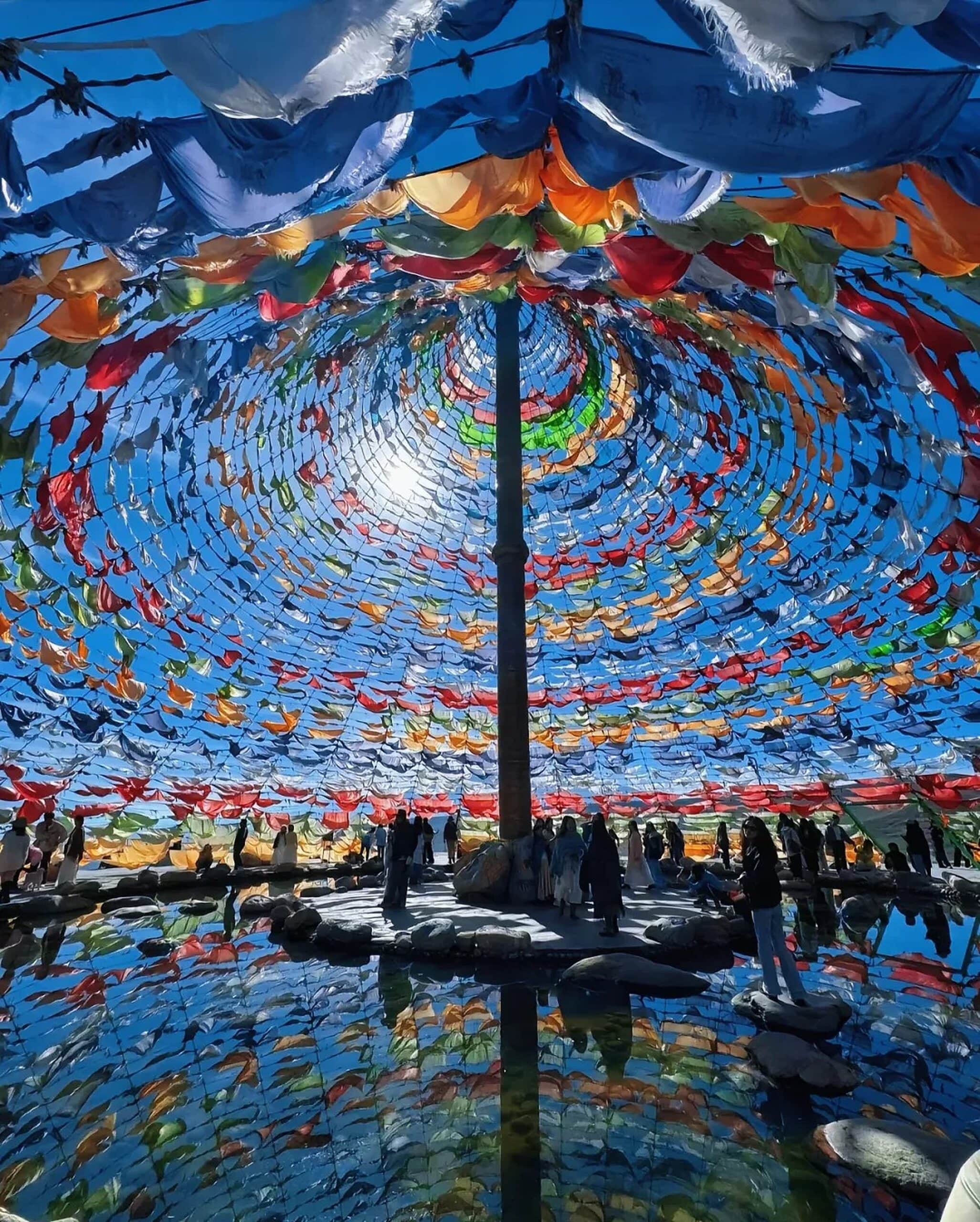 Riyue Mountain经幡 route photo