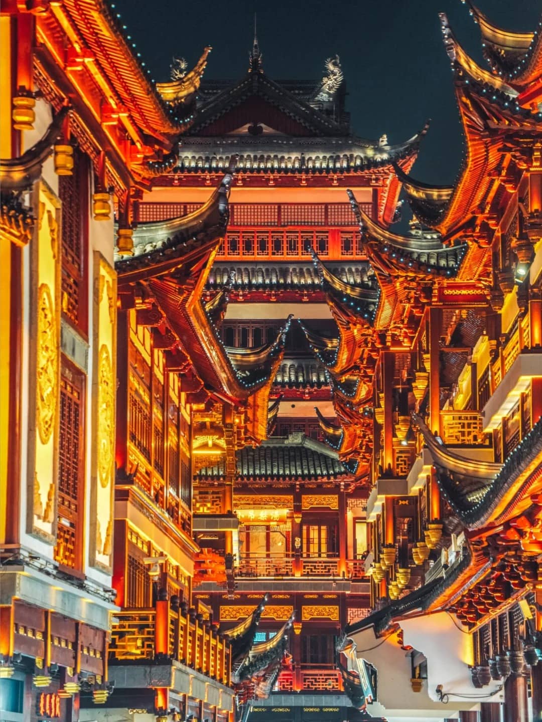 ShanghaiYu Gardennight view route photo
