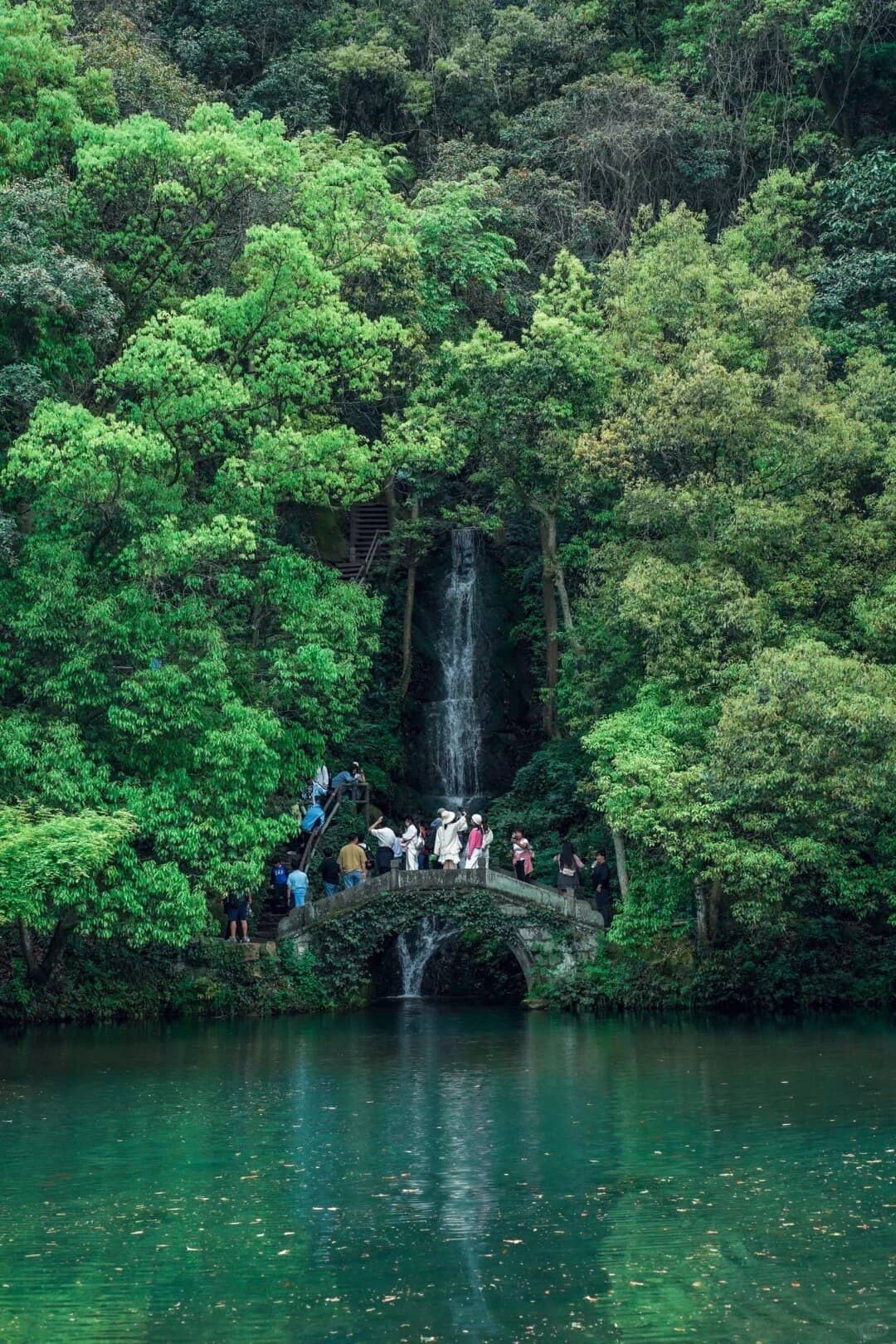 Jiuxi green buffer route photo