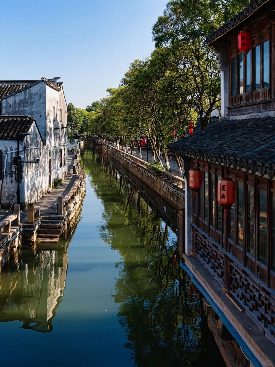 Pingjiang canal walk route photo