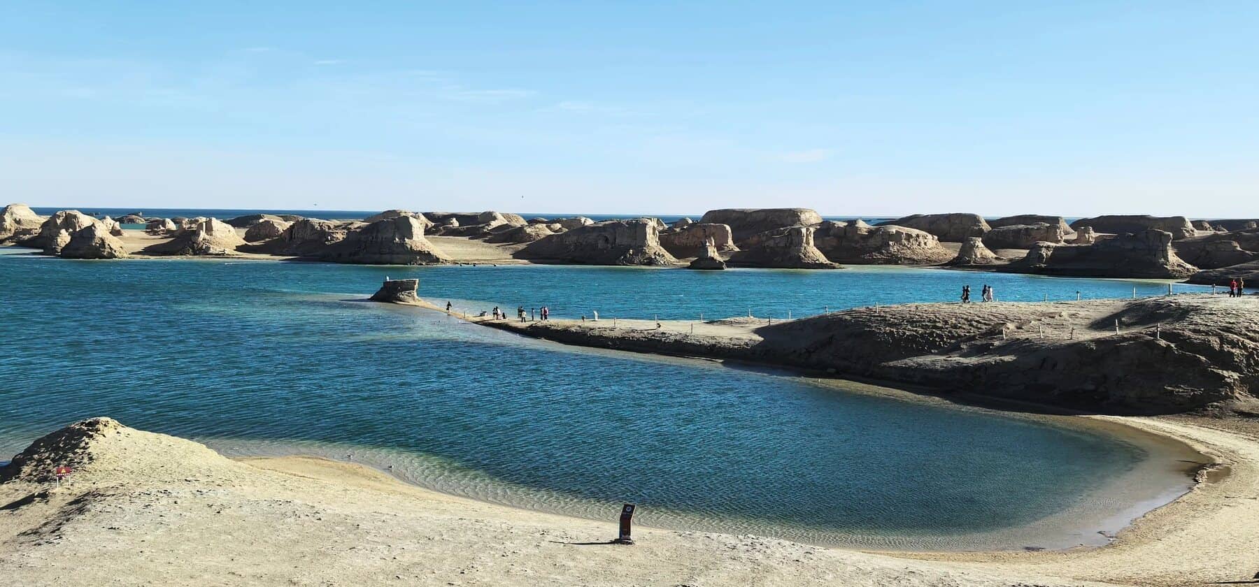 乌素特Water Yadan泻湖 route photo