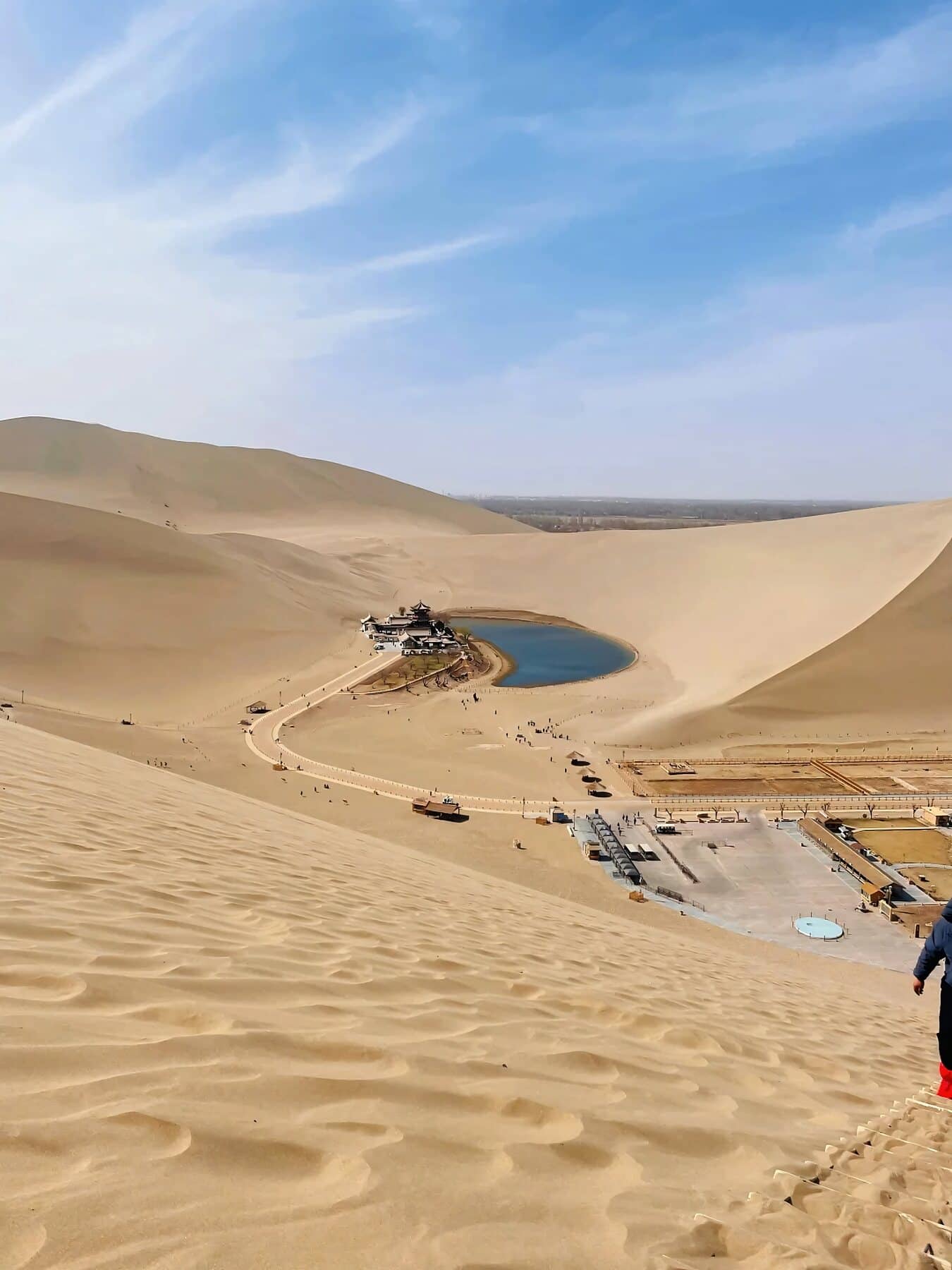 Mingsha Mountain and Crescent Lake route photo
