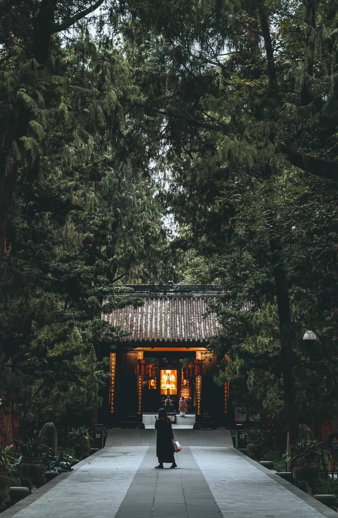 Wuhou deeper culture layer route photo