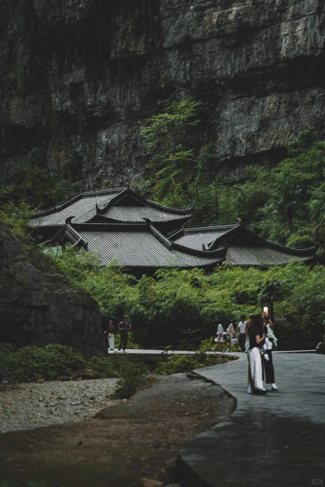 Wulong valley layer route photo