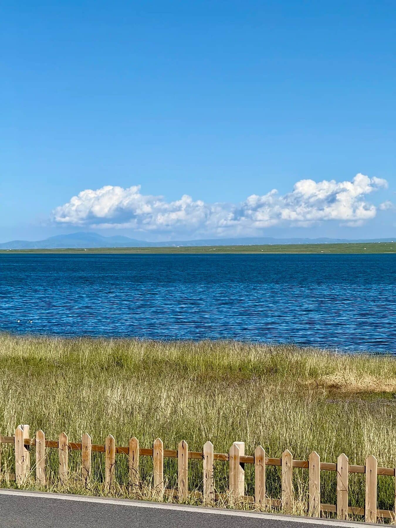 Qinghai Lake湖面 route photo