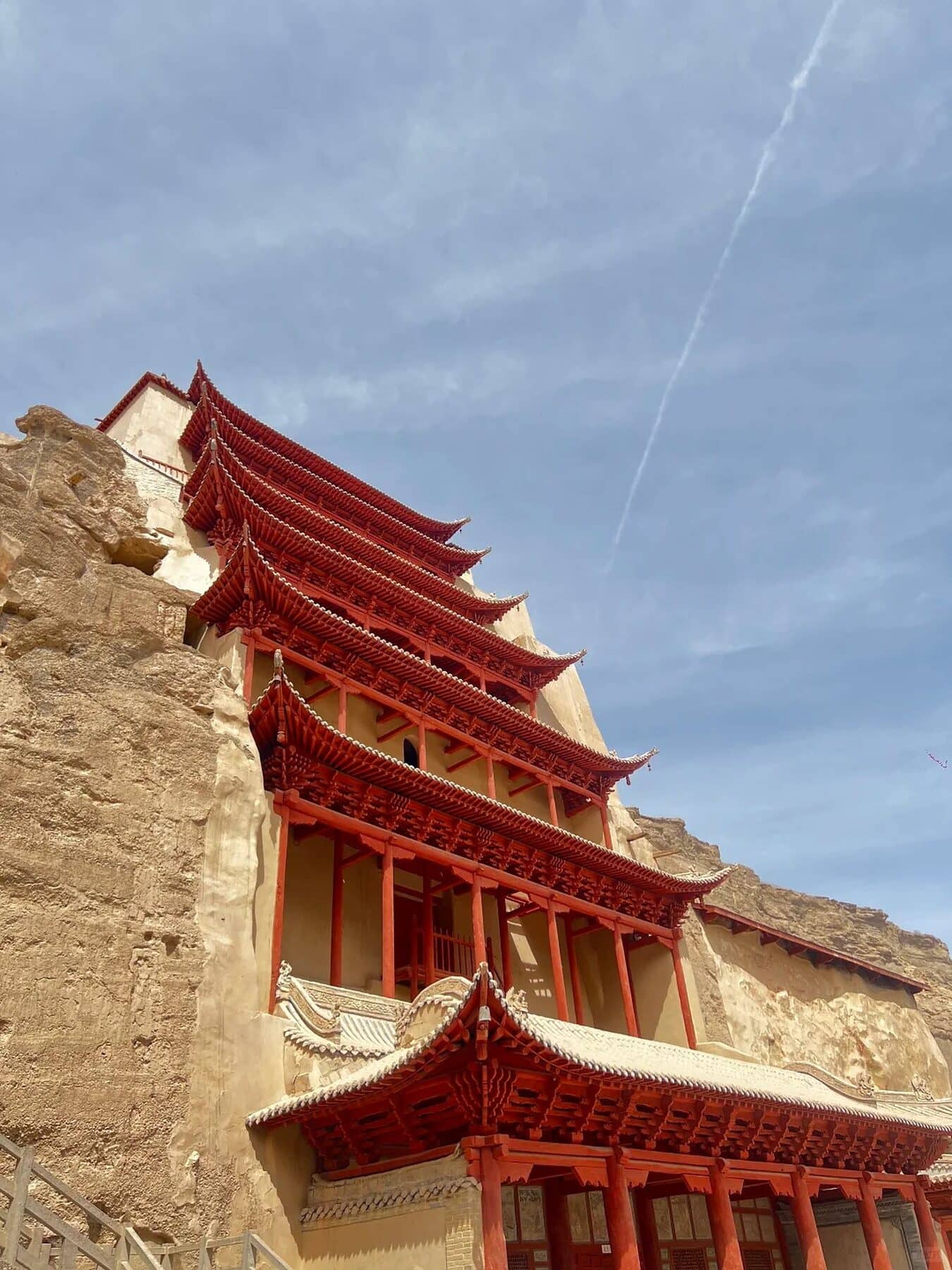 Mogao Caves route photo