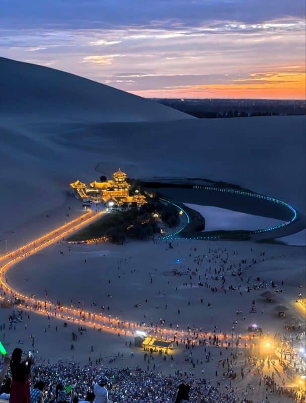 Dunhuangnightbuffer route photo
