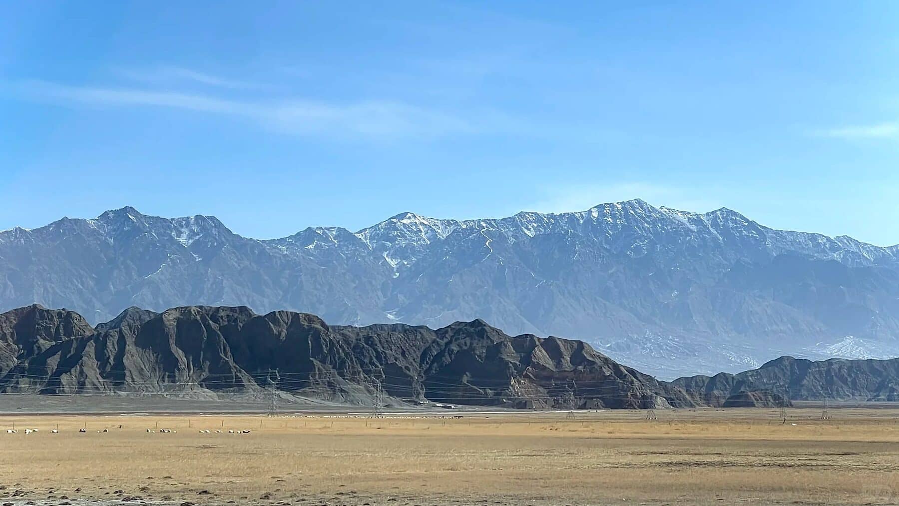 柴达木盆地route-side scene route photo