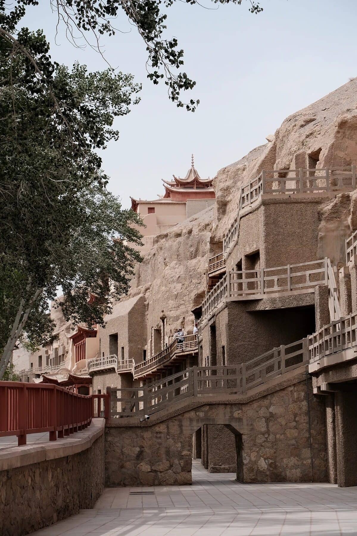 Mogao Caves补充层 route photo