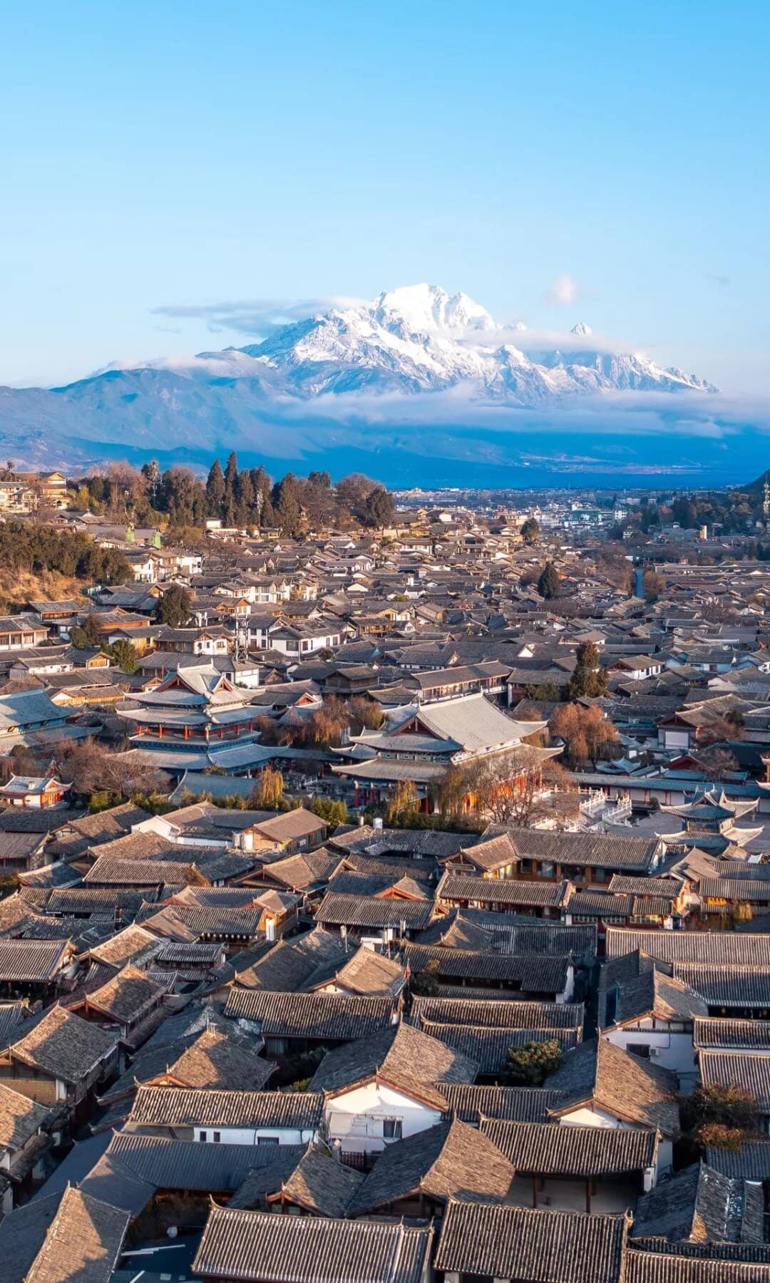 Lijiang old-town overview route photo