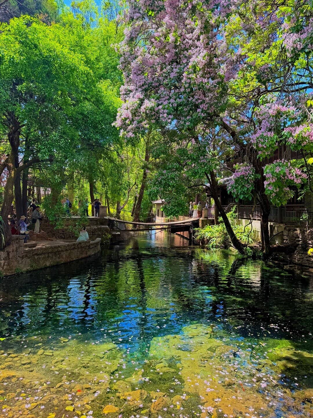 Shuhe canal slow layer route photo