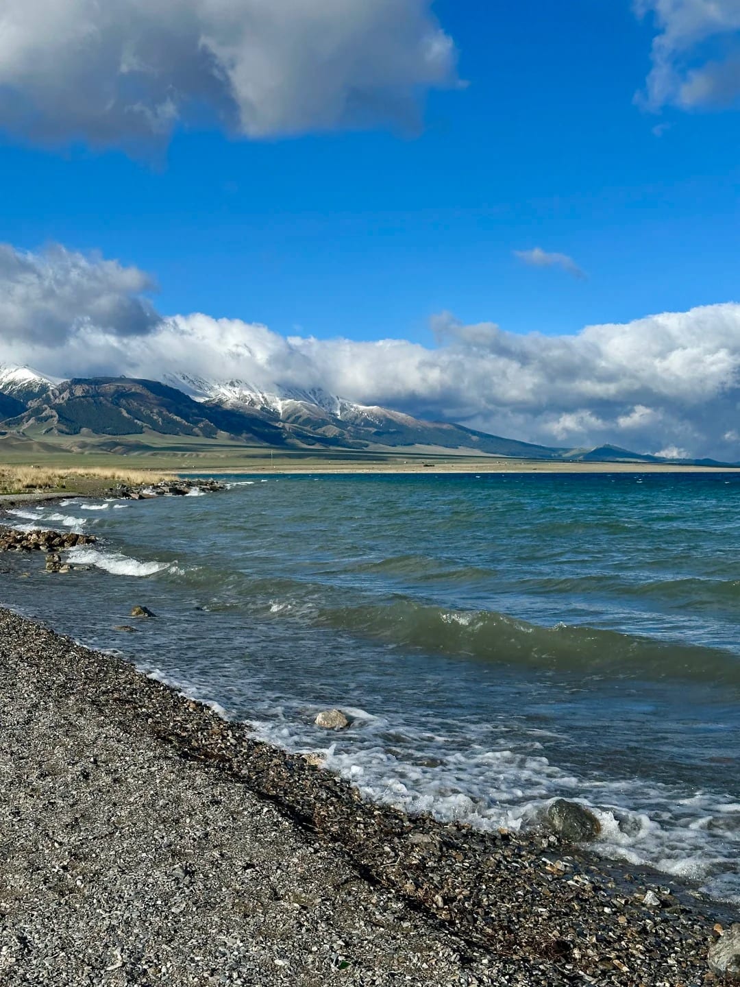 Sailimu Lake scenery for the Yili 7-day route