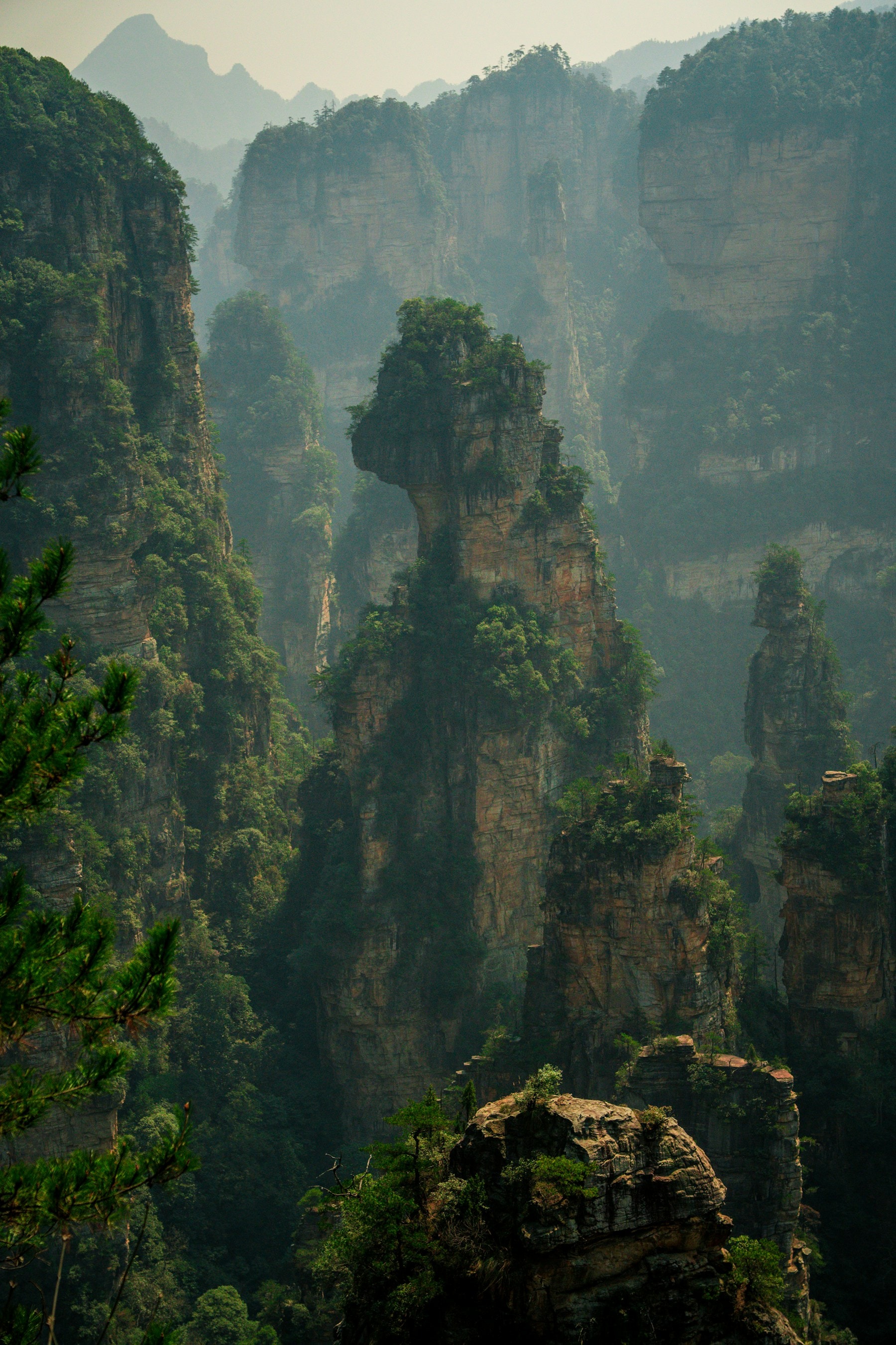 Zhangjiajie mountains used in a sample China agency quote review