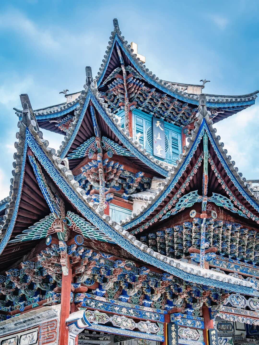 Dali old-town tower core route photo