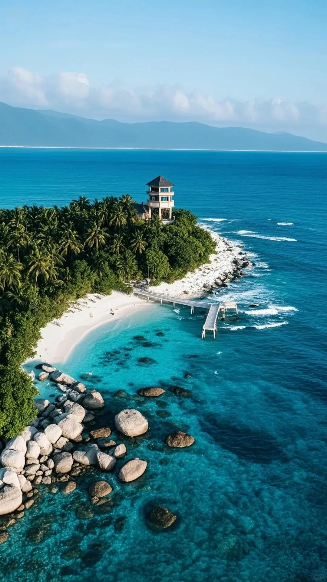 Sanya beach in Hainan