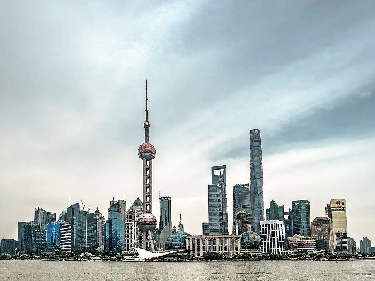 Shanghai Pudong skyline