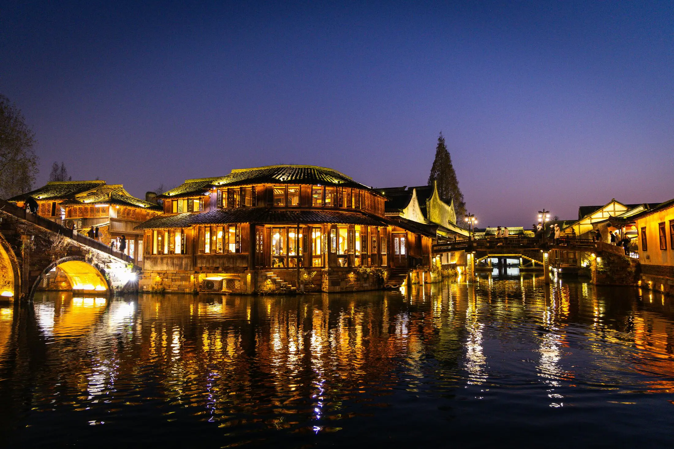 Zhouzhuang water town representing a calmer China planning process