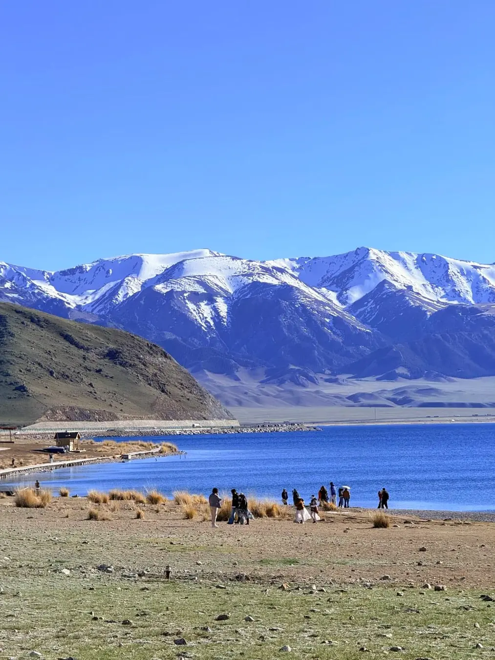 Sailimu Lake for Xinjiang route direction