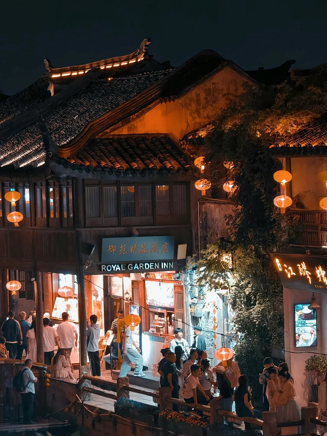Shantang live night walk route photo