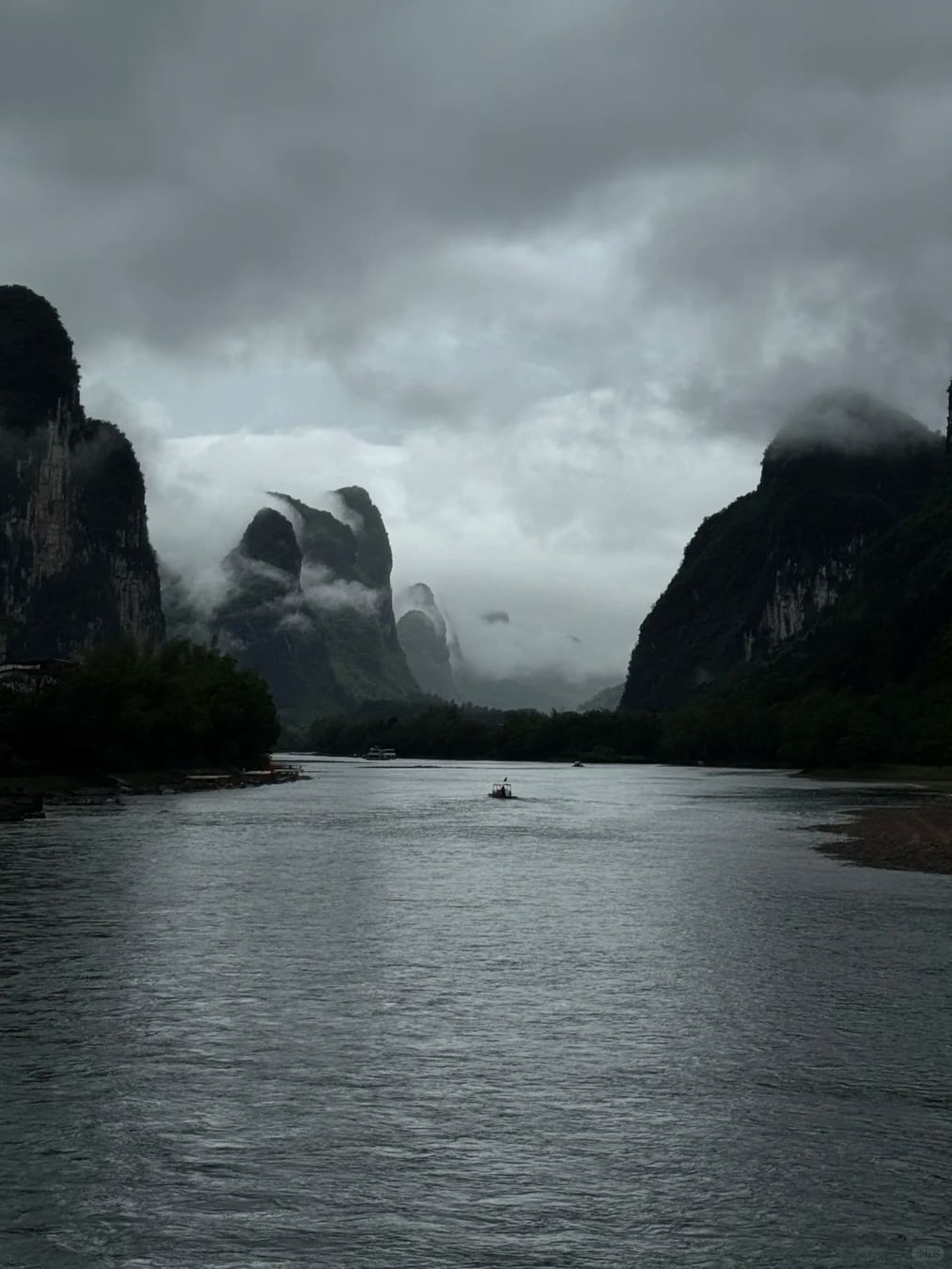 Li River soft scenery route photo