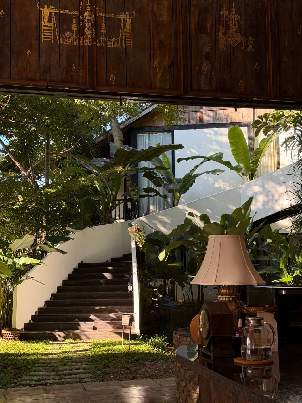 Banna rainforest and elephant option route photo