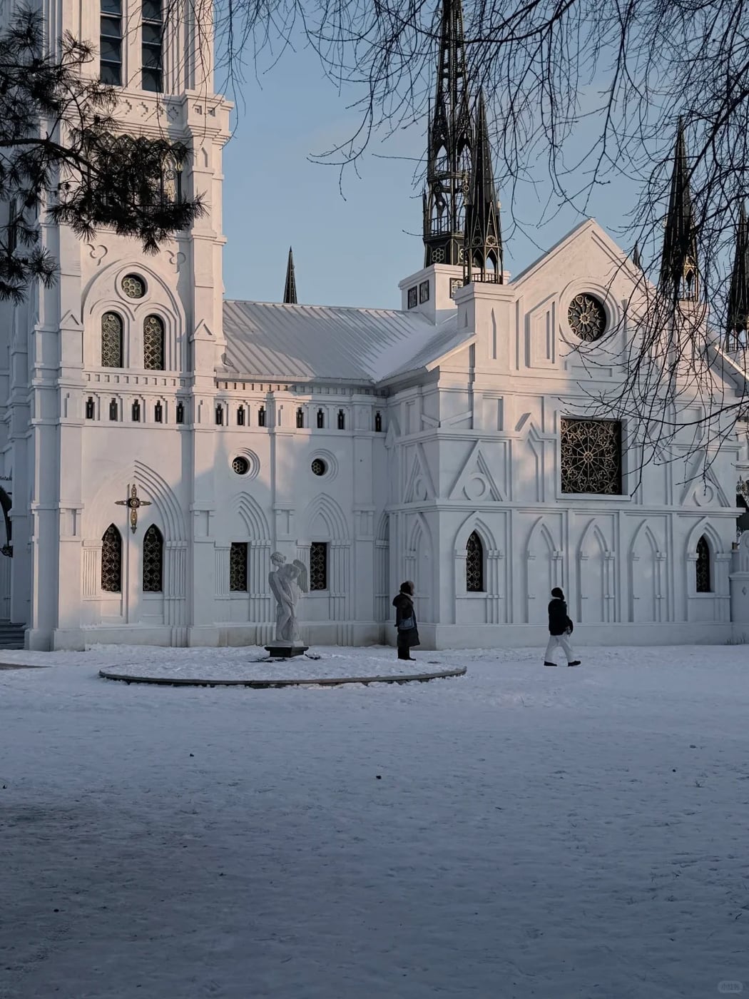 Harbin winter city base route photo