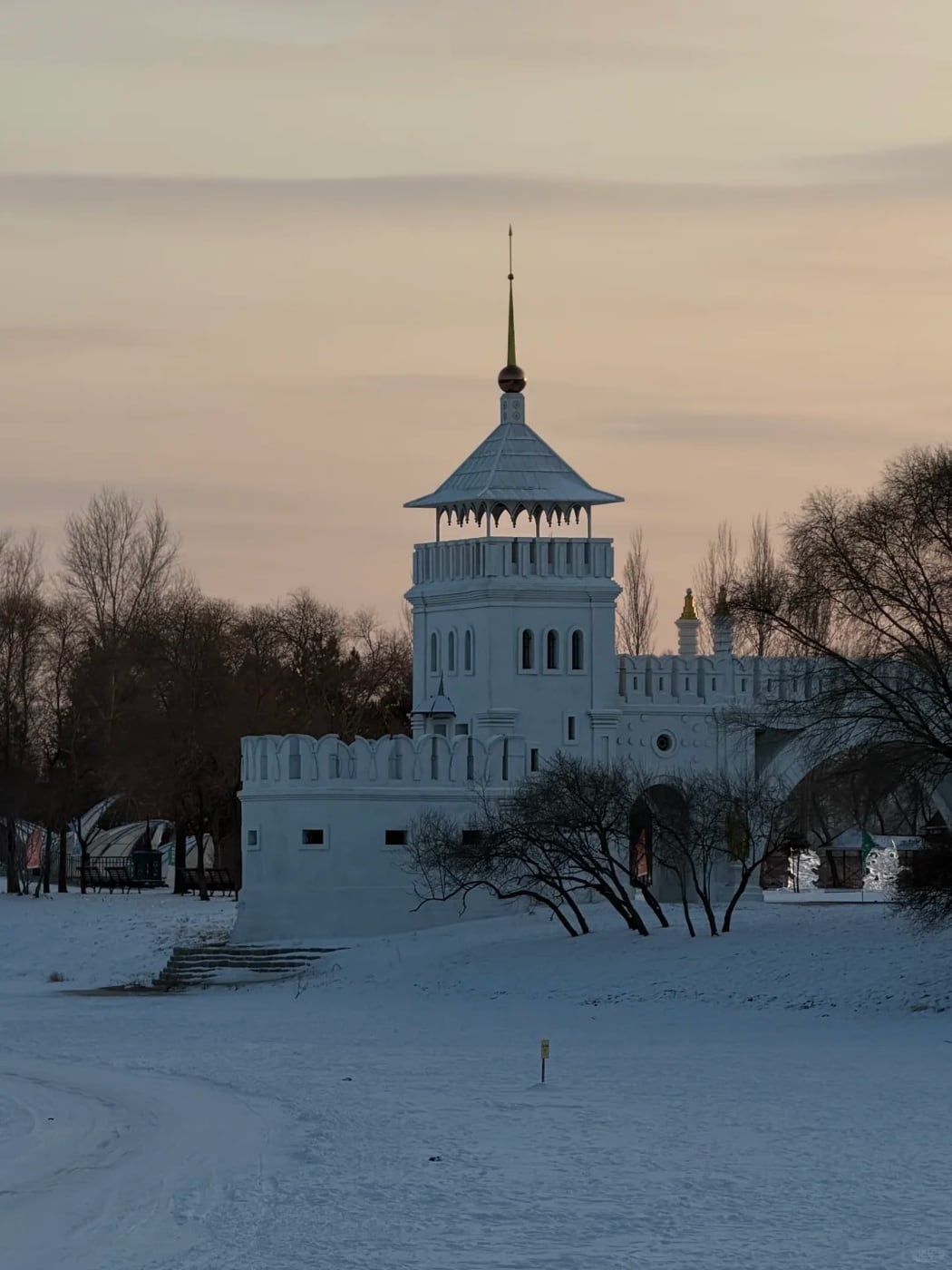 Harbin winter city base route photo