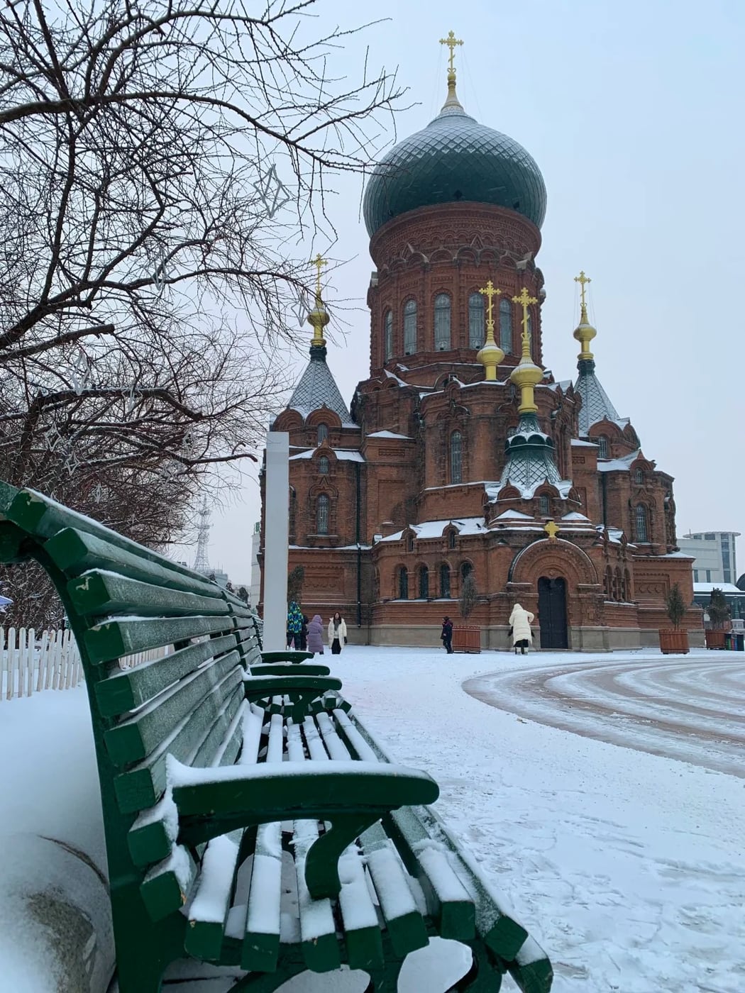 Harbin winter city base route photo
