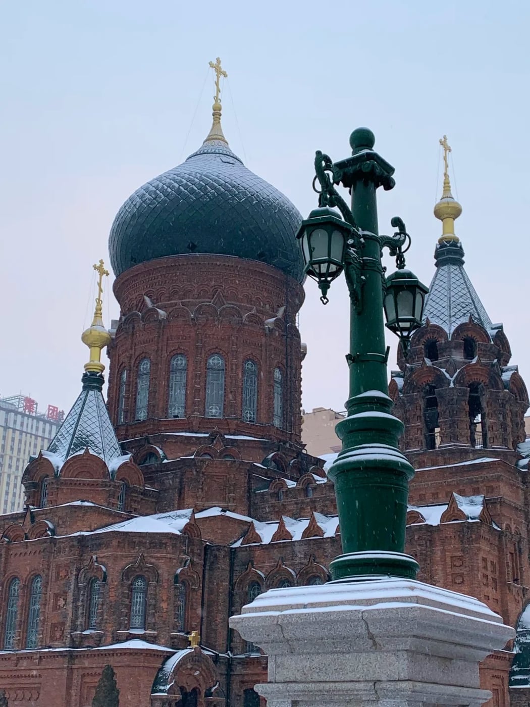 Harbin winter city base route photo