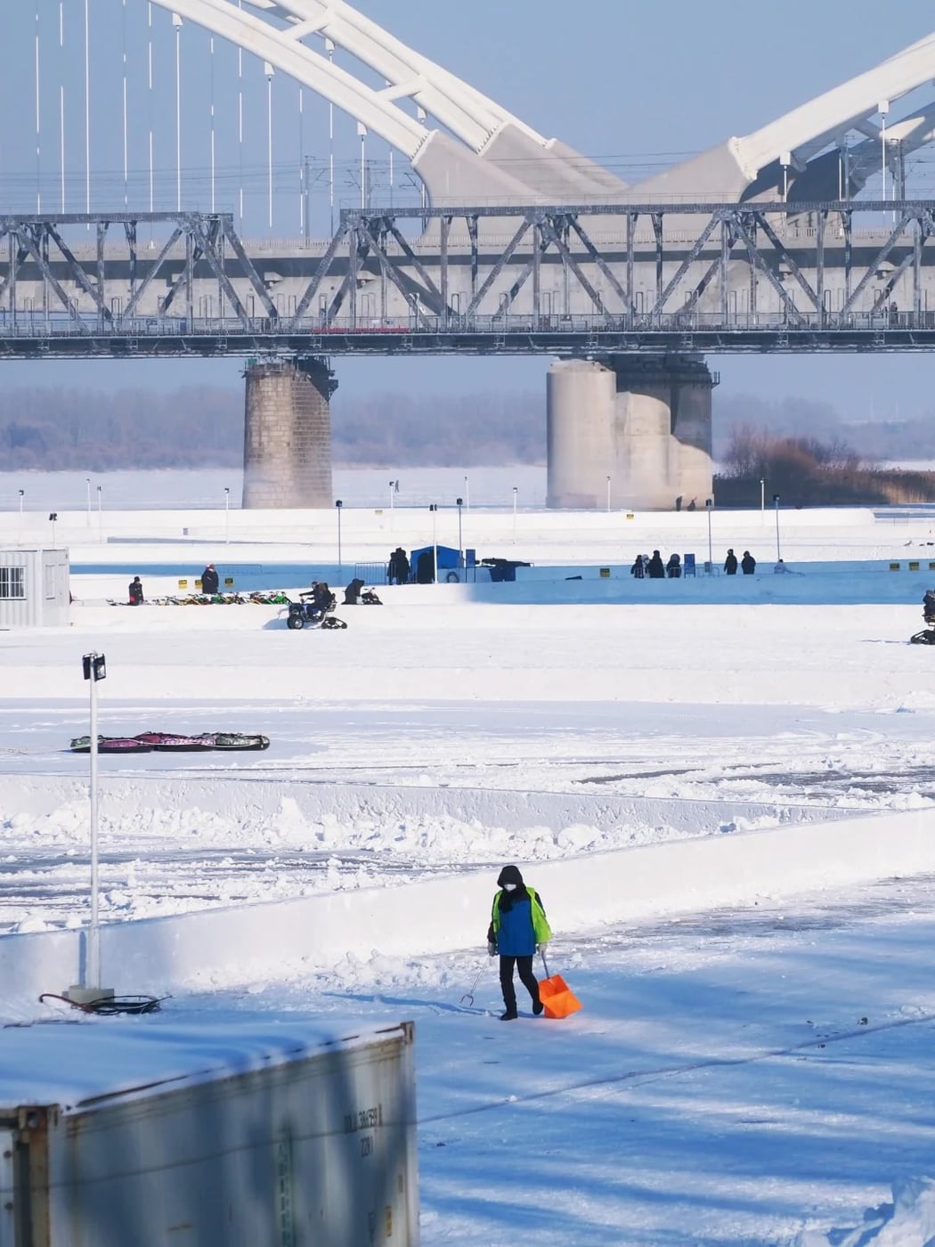 Harbin lower-pressure winter option route photo