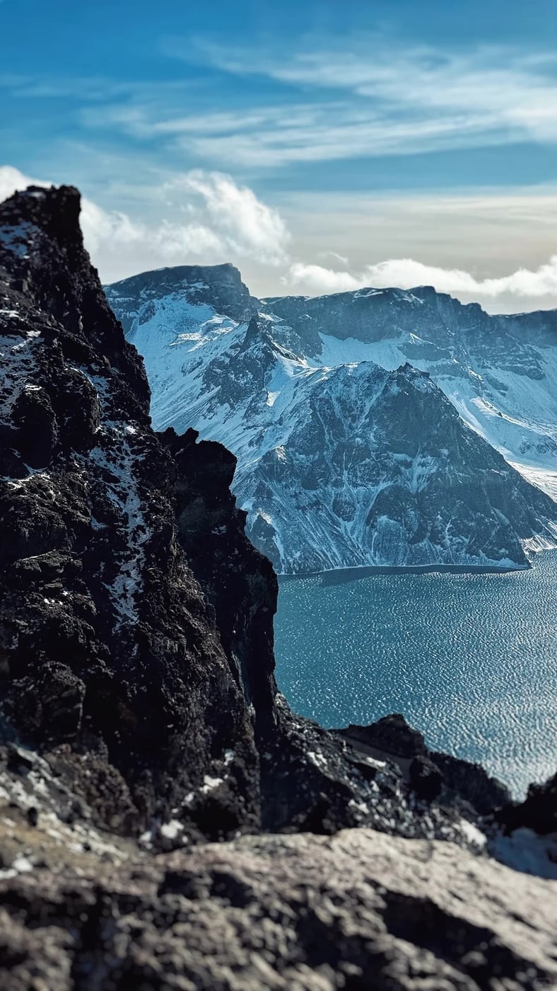 Changbai Mountain Tianchi and waterfall backup route photo