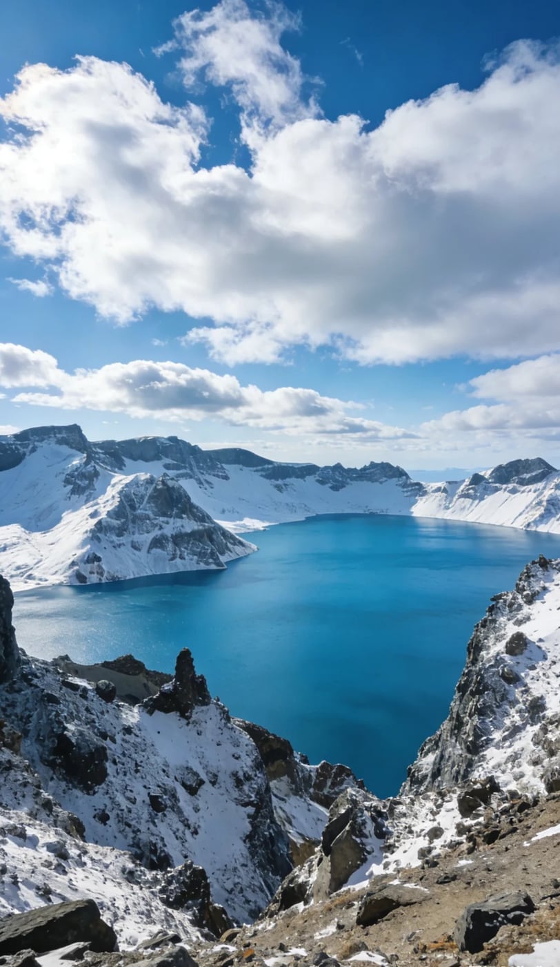 Changbai Mountain Tianchi and waterfall backup route photo