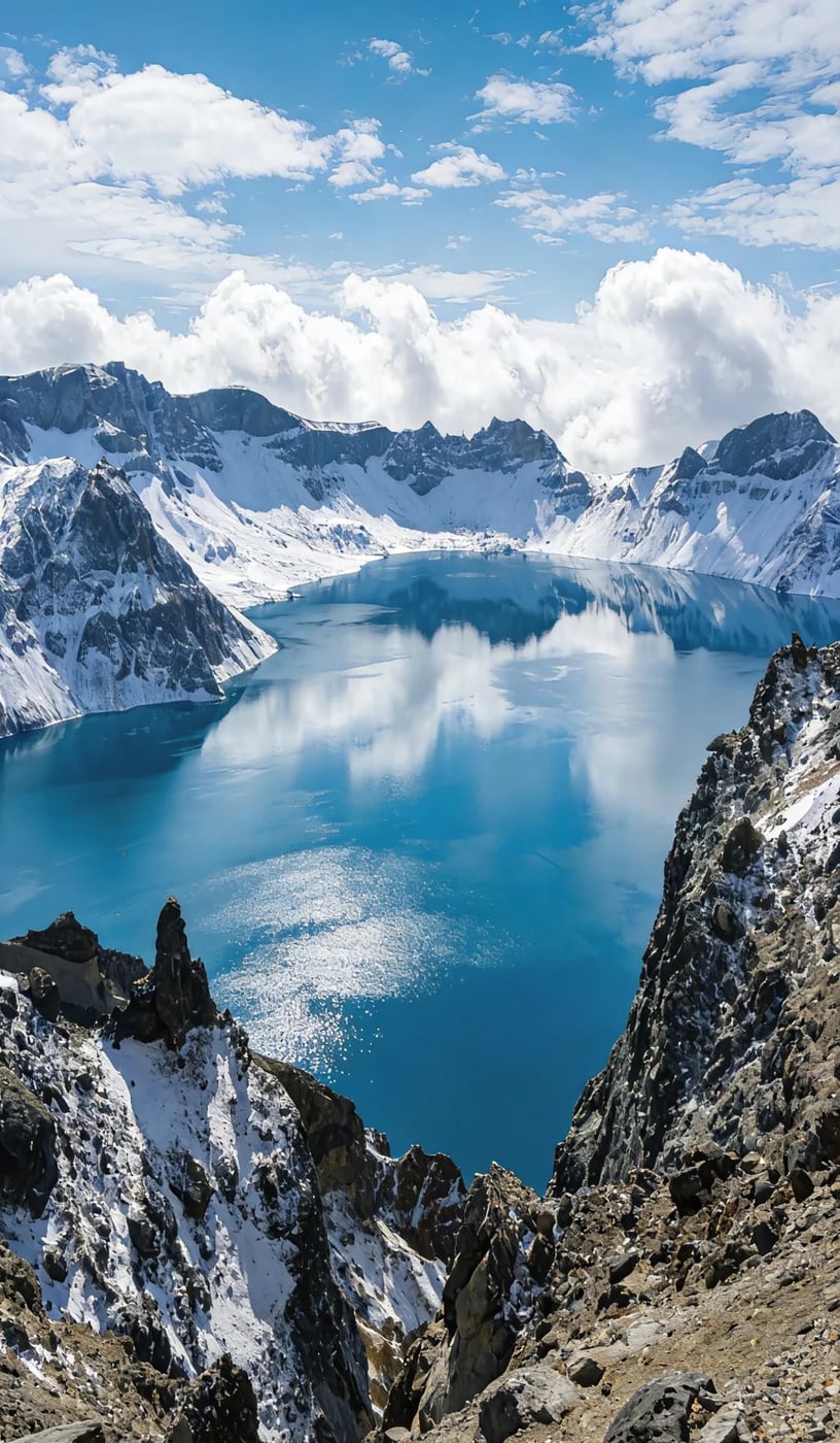 Changbai Mountain Tianchi and waterfall backup route photo