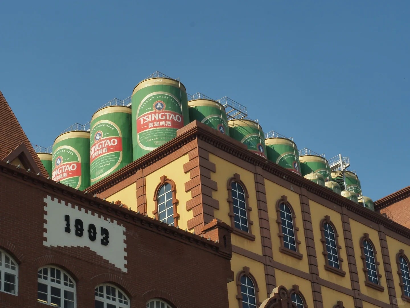 Qingdao beer museum layer route photo