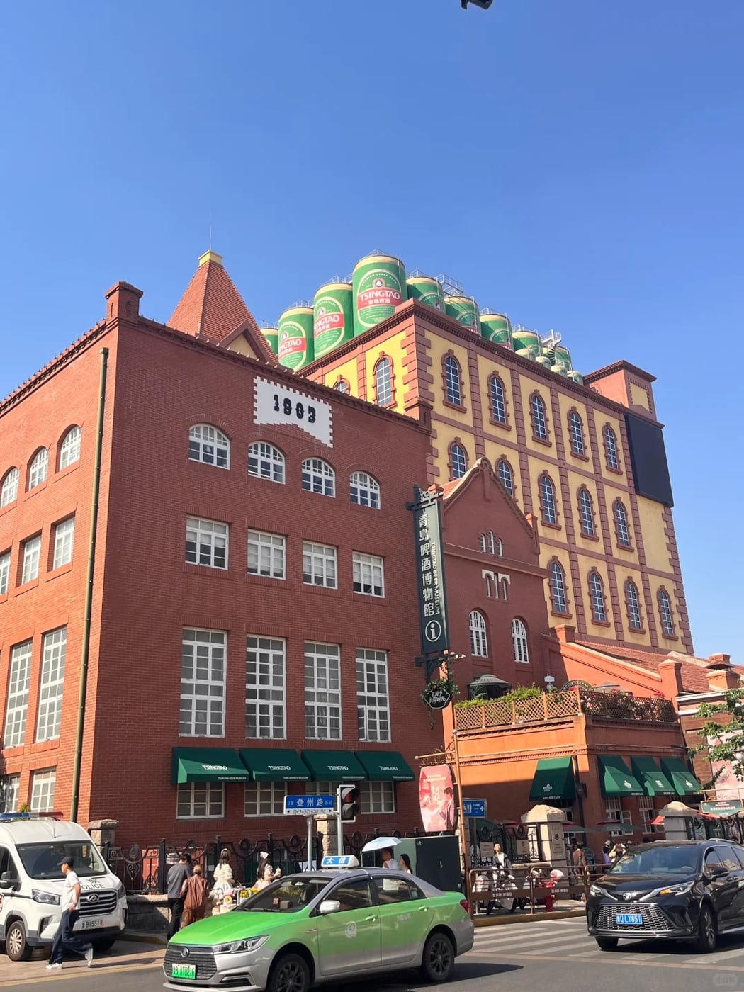 Qingdao beer museum layer route photo