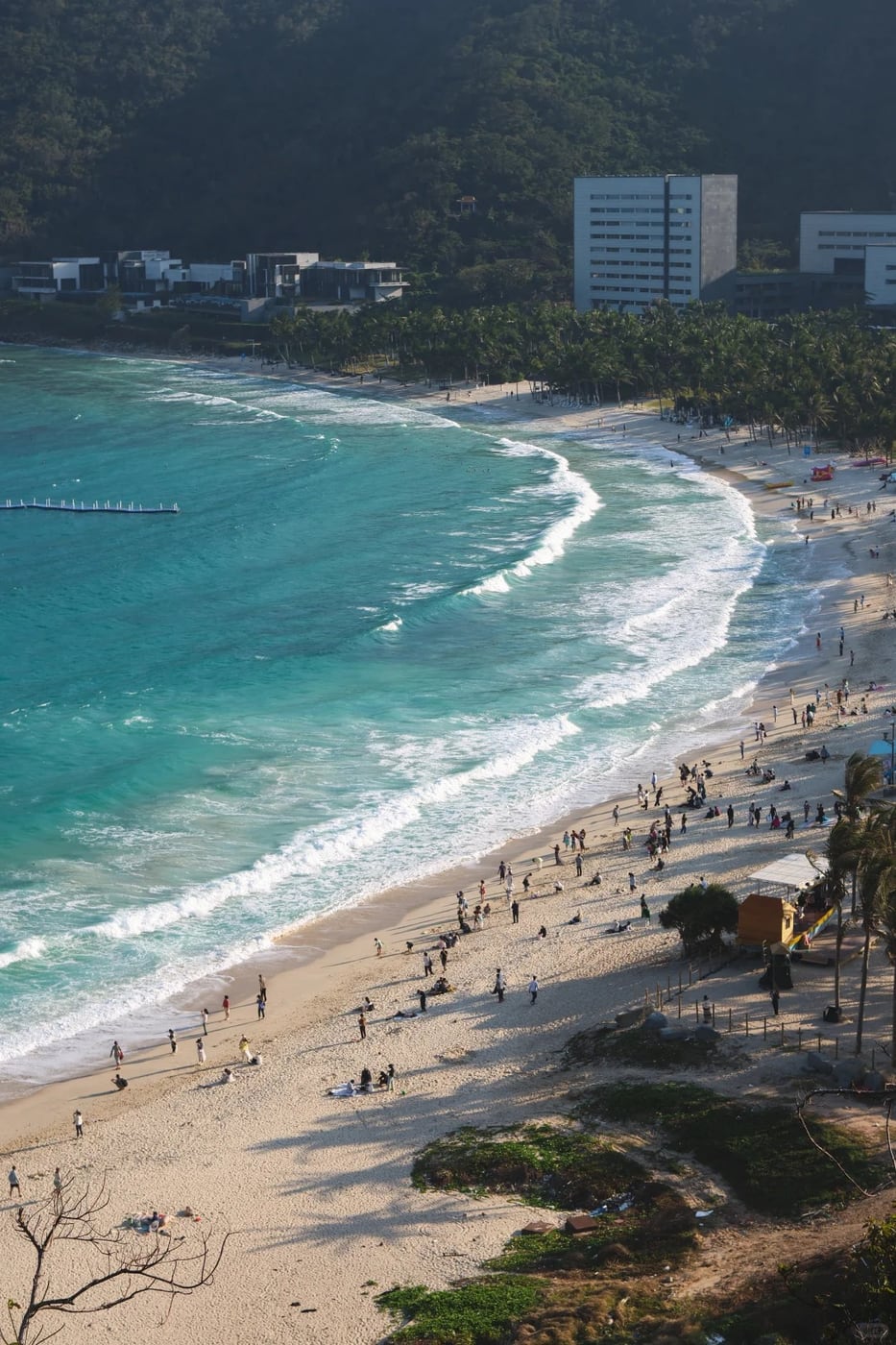 Sanya resort and beach base route photo
