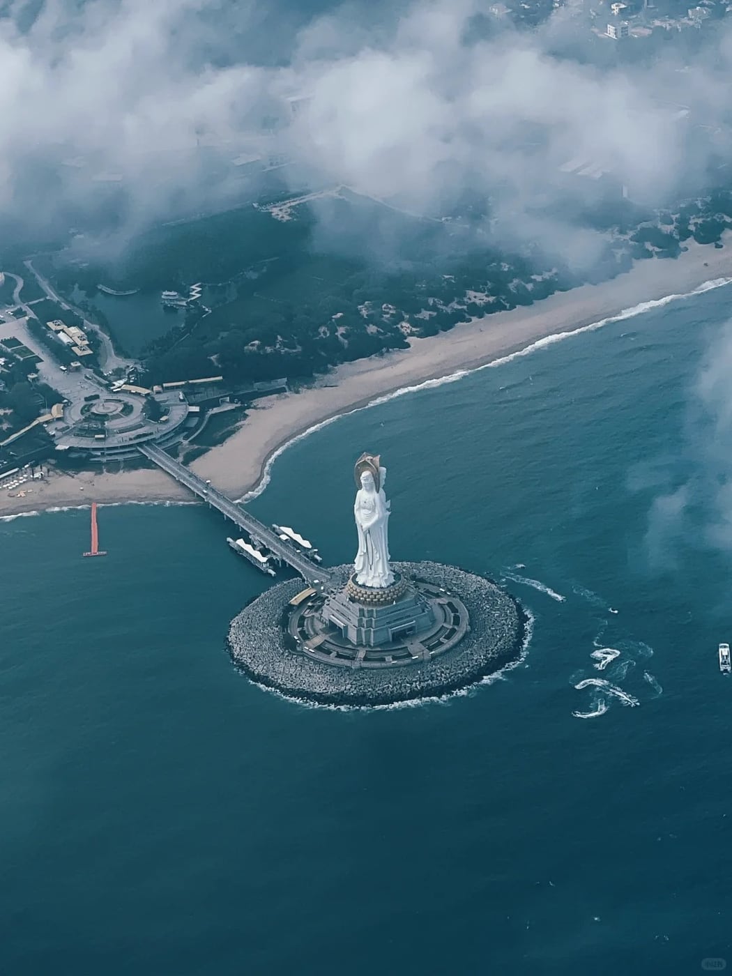 Nanshan sea-facing Guanyin route photo