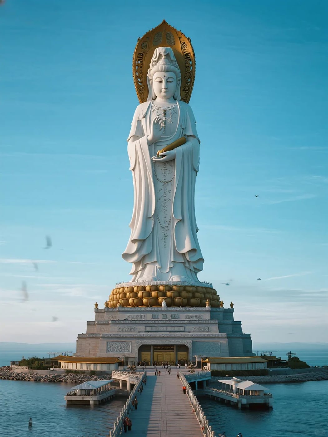 Nanshan sea-facing Guanyin route photo