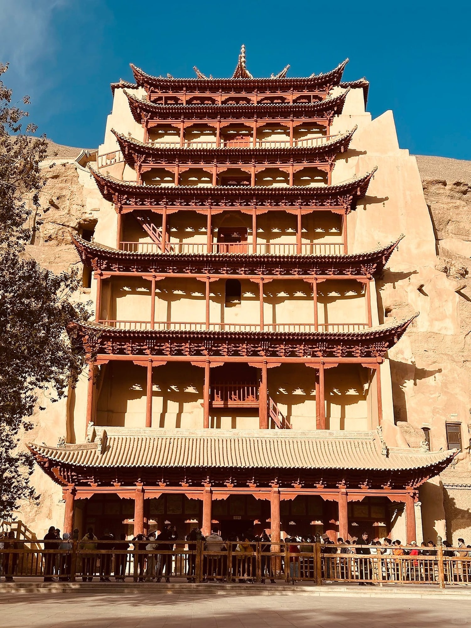 Mogao mural context route photo