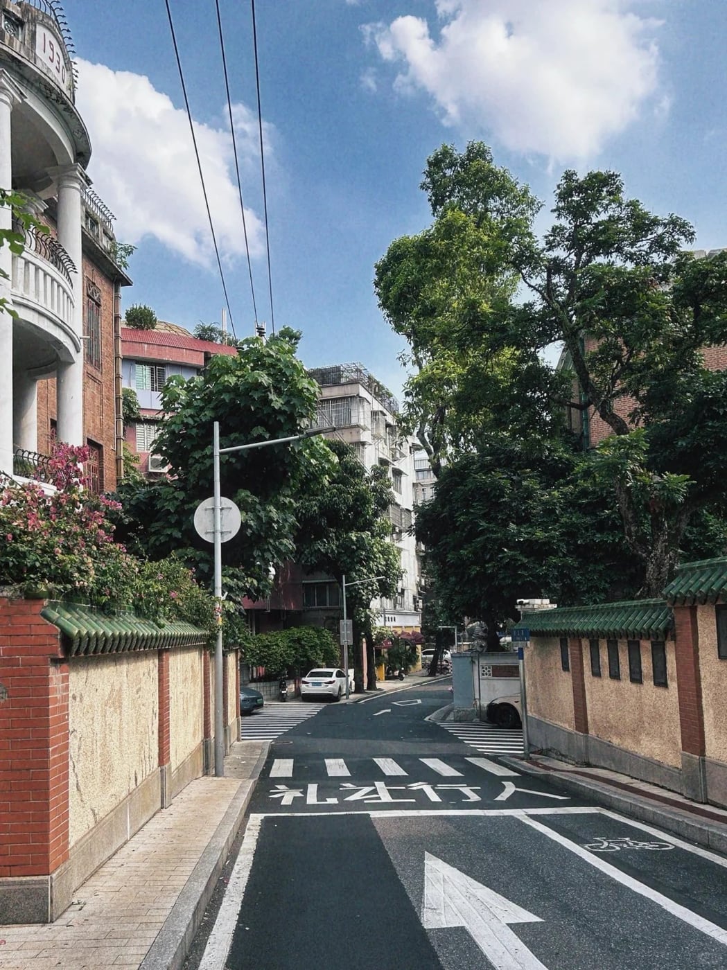 Guangzhou neighborhood walking layer route photo