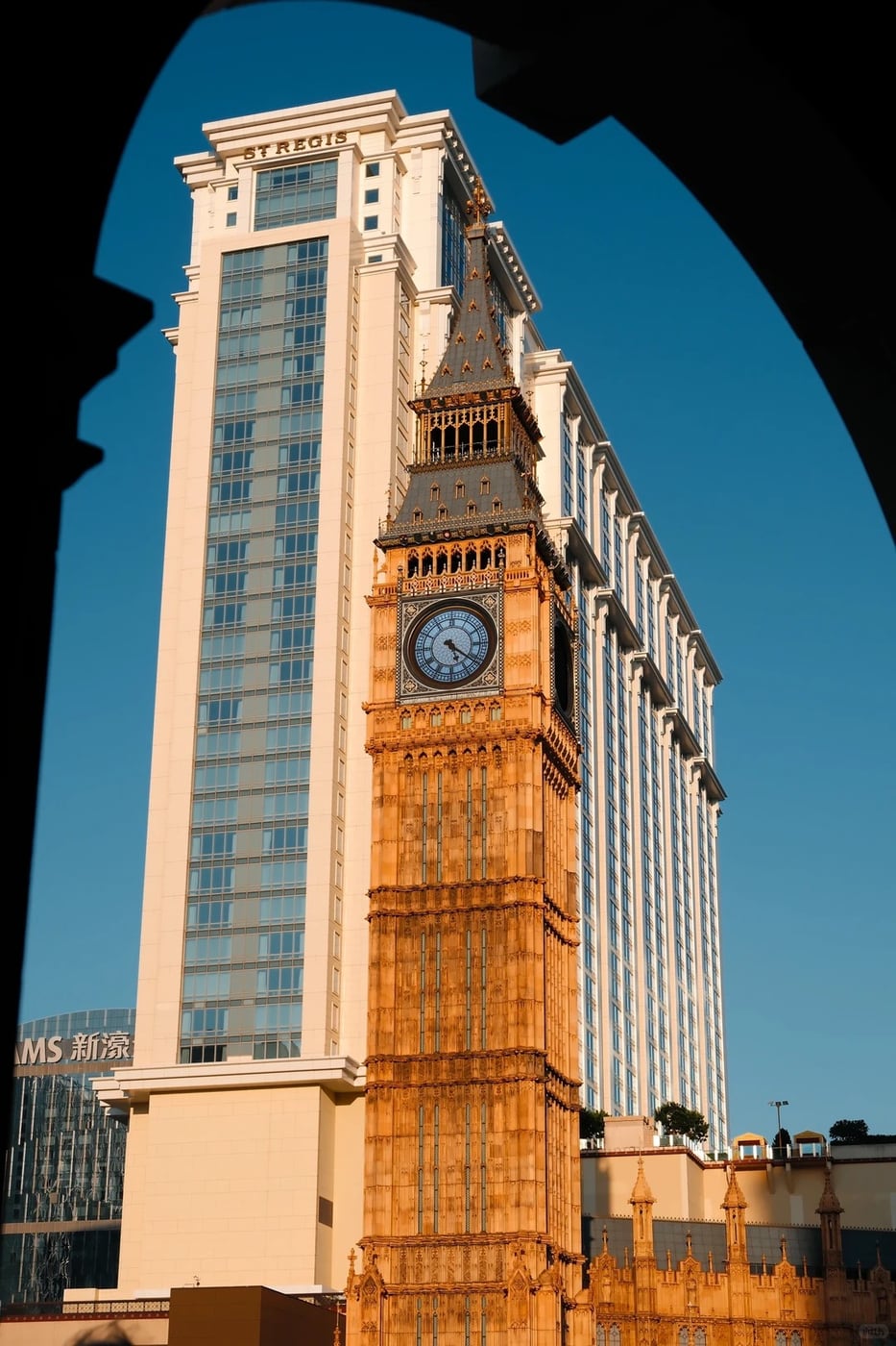 Macau heritage and crossing layer route photo