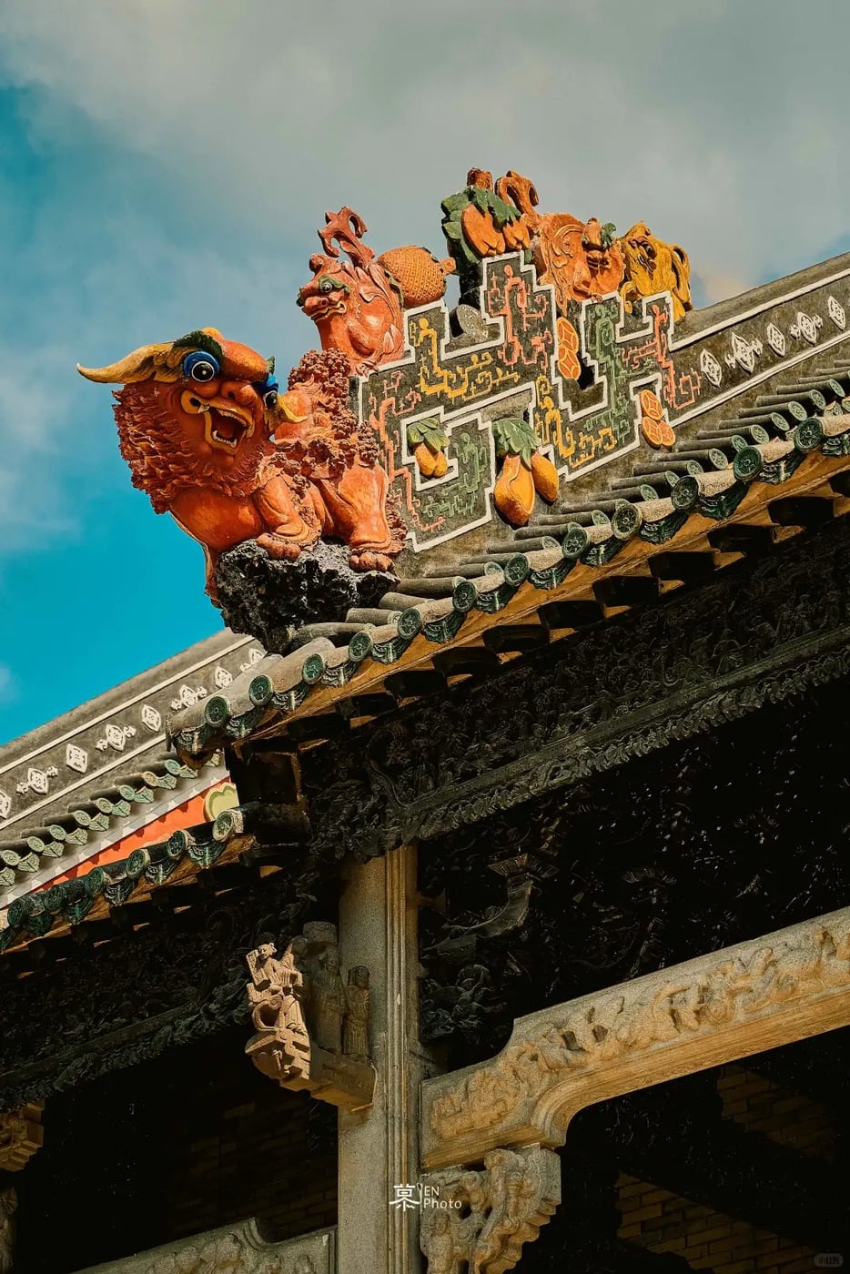 Guangzhou culture and park buffer route photo