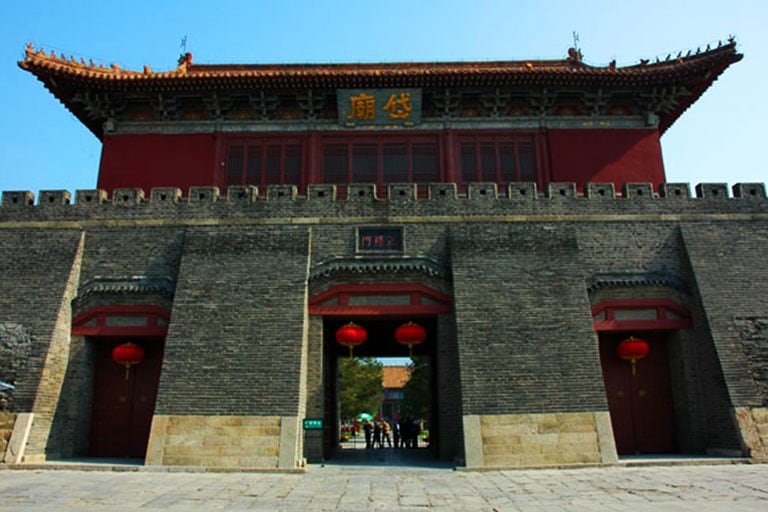 Mount Tai walking and cableway check route photo