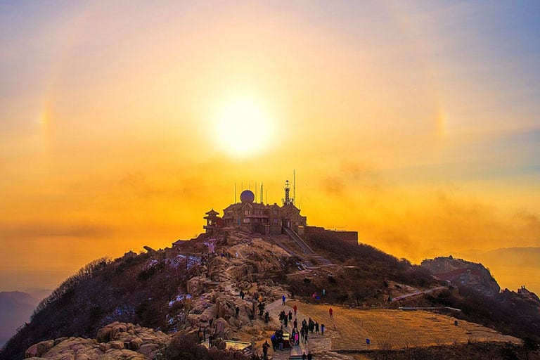 Mount Tai walking and cableway check route photo