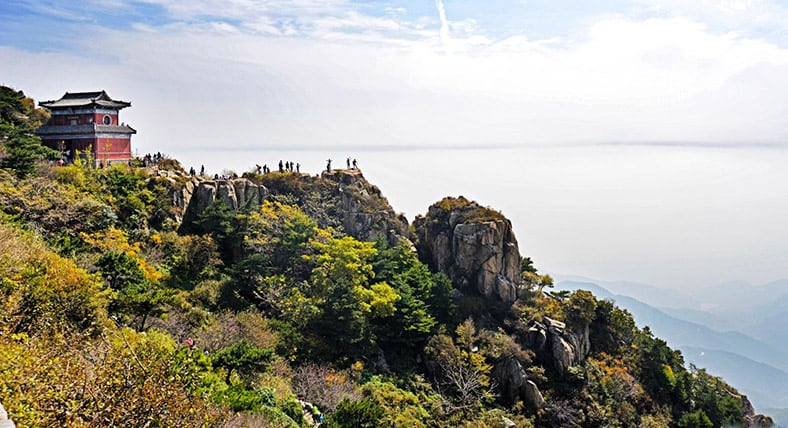 Mount Tai walking and cableway check route photo