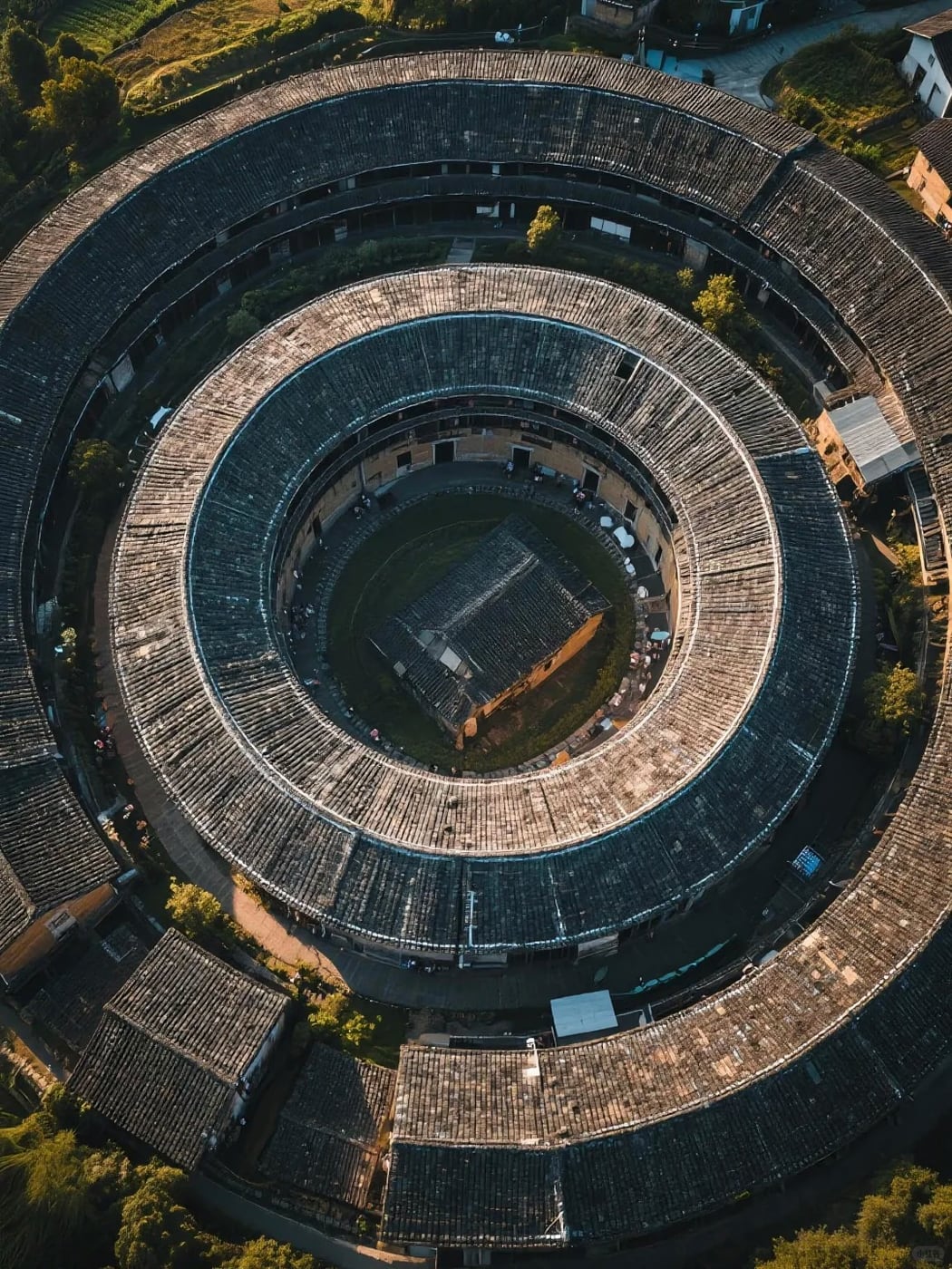 Quanzhou old city layer for a Xiamen Tulou and Quanzhou route