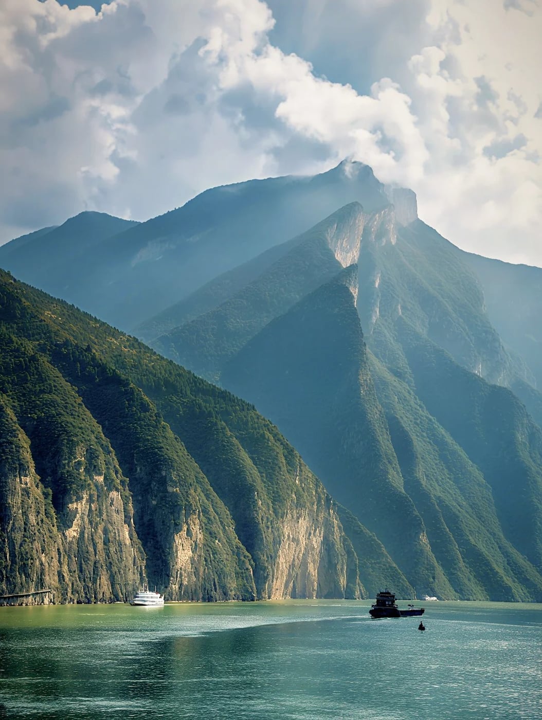 Three Gorges cruise chapter route photo