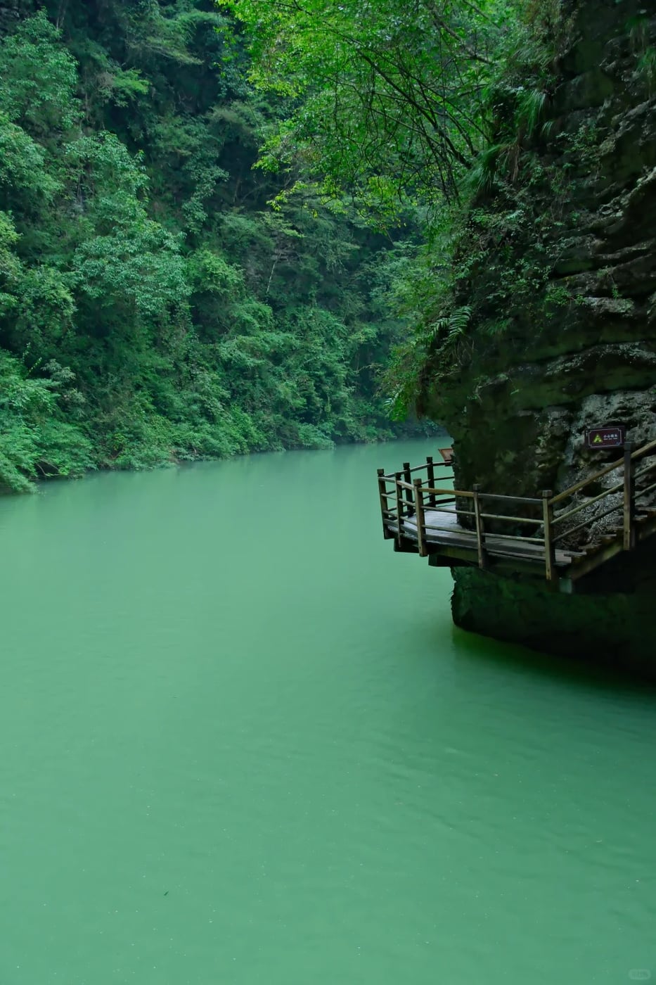 Lower-load Zhangjiajie valley layer route photo