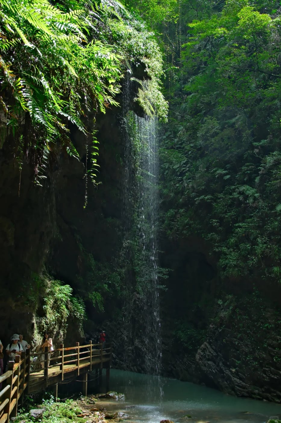 Lower-load Zhangjiajie valley layer route photo