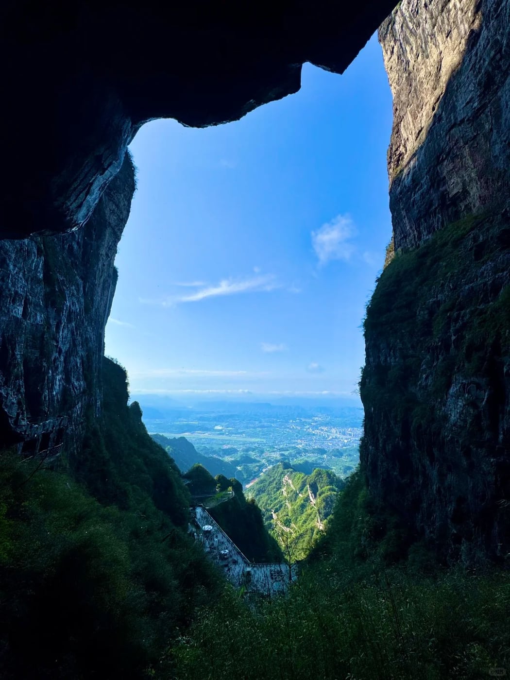 Tianmen Mountain weather and height check route photo